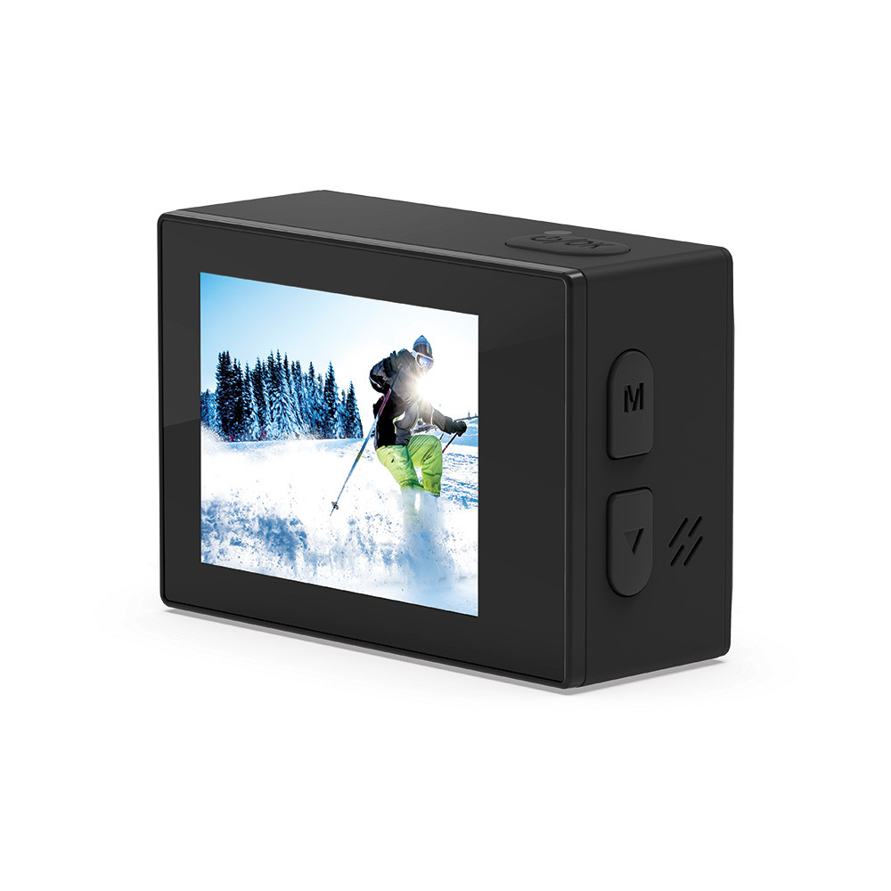 4K UHD Action Camera with Dual Display & WiFi
